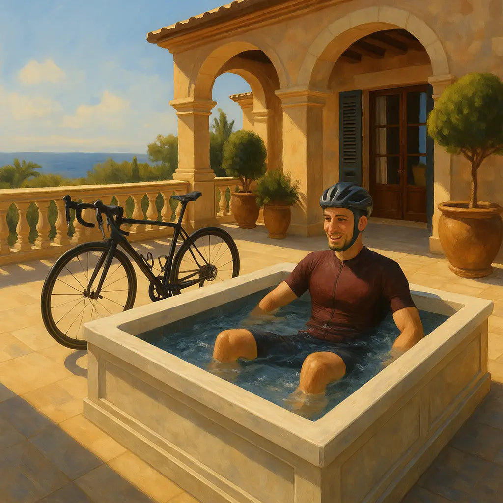 Regeneration für Radfahrer auf Mallorca: Whirlpool & Kältebecken für Hotels, Fincas & Ferienvermietungen