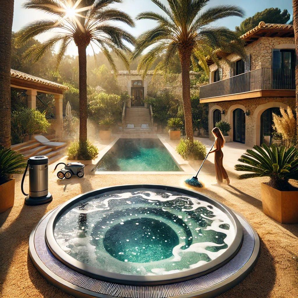 Poolpflege nach Sahararegen: So wird Ihr Wasser wieder kristallklar - AZURA SPA & LIVING