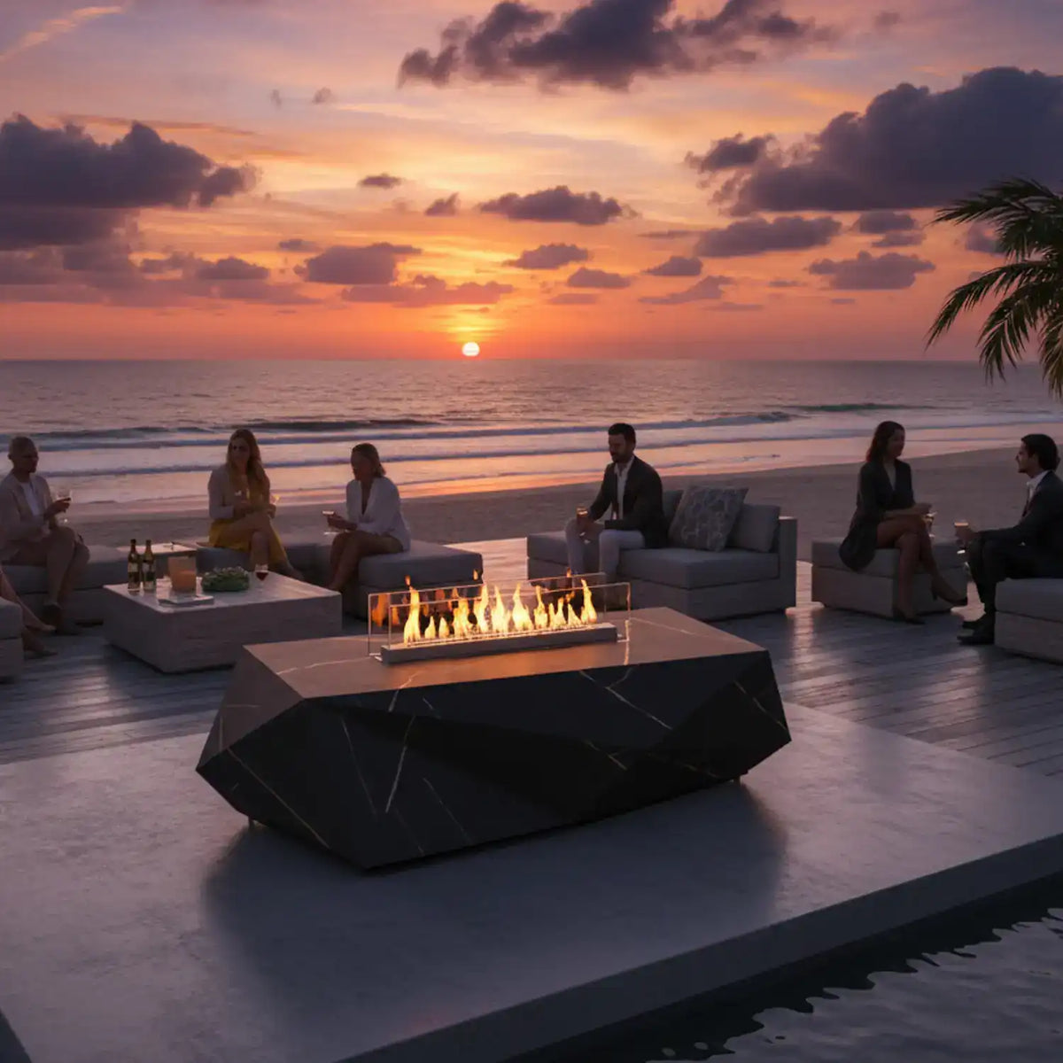 Diamond Fire Pit