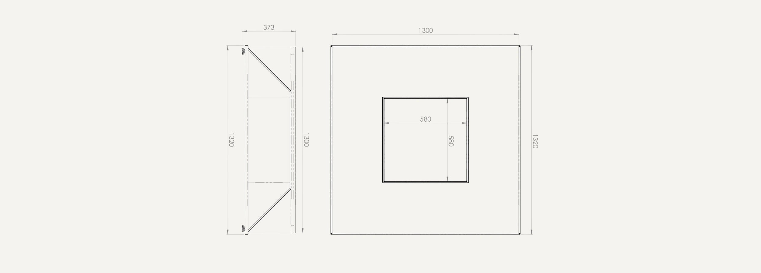 Design Feuerstelle Nardo für moderne Terrassen und Gärten