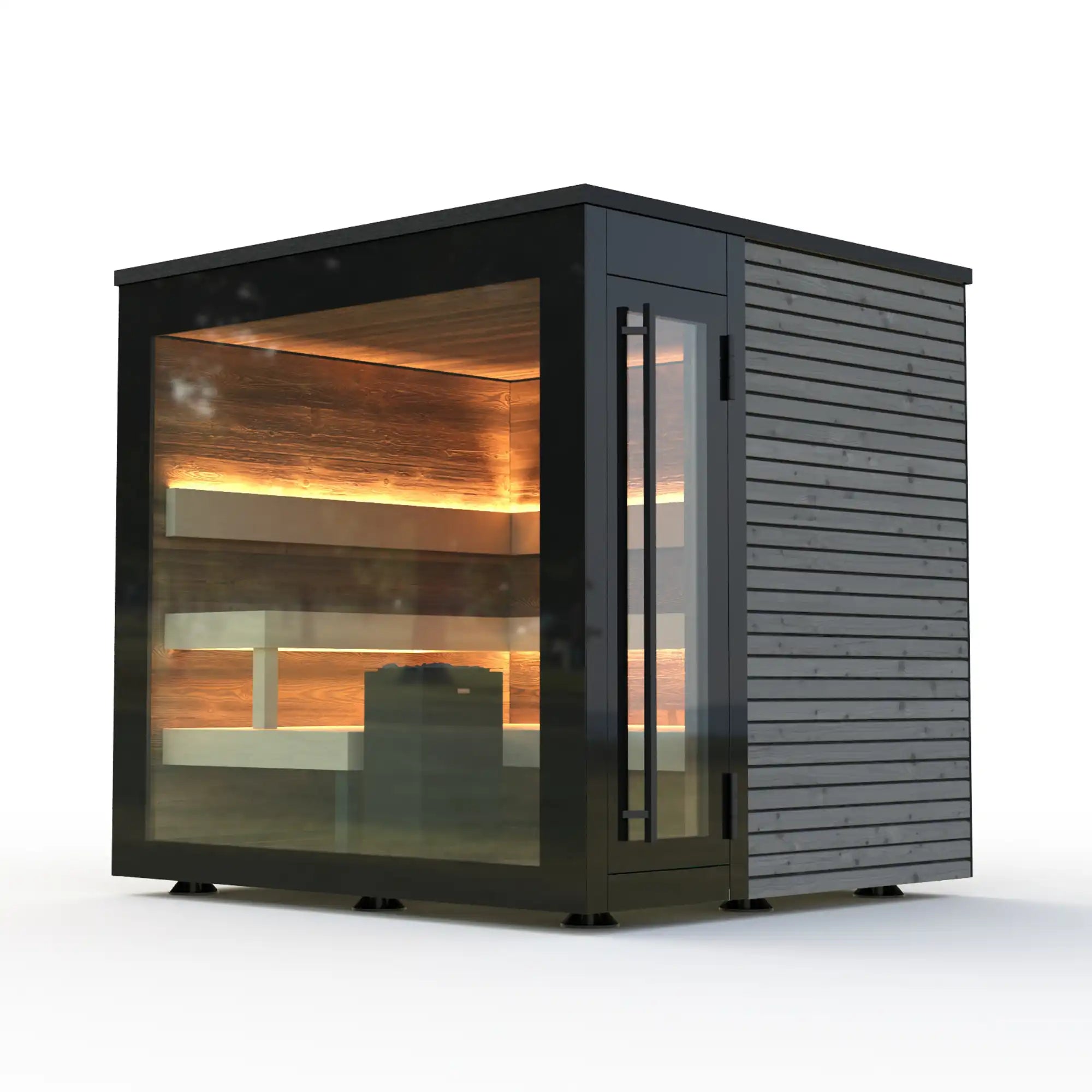 Gartensauna MEO One, Designlinie Chalet