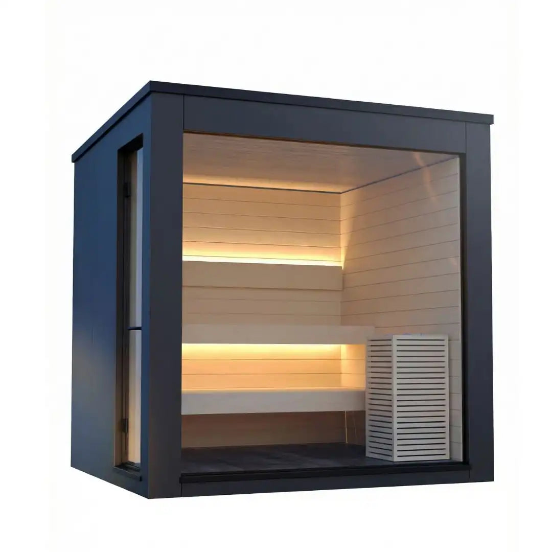 Gartensauna MEO One, Designlinie Lodge