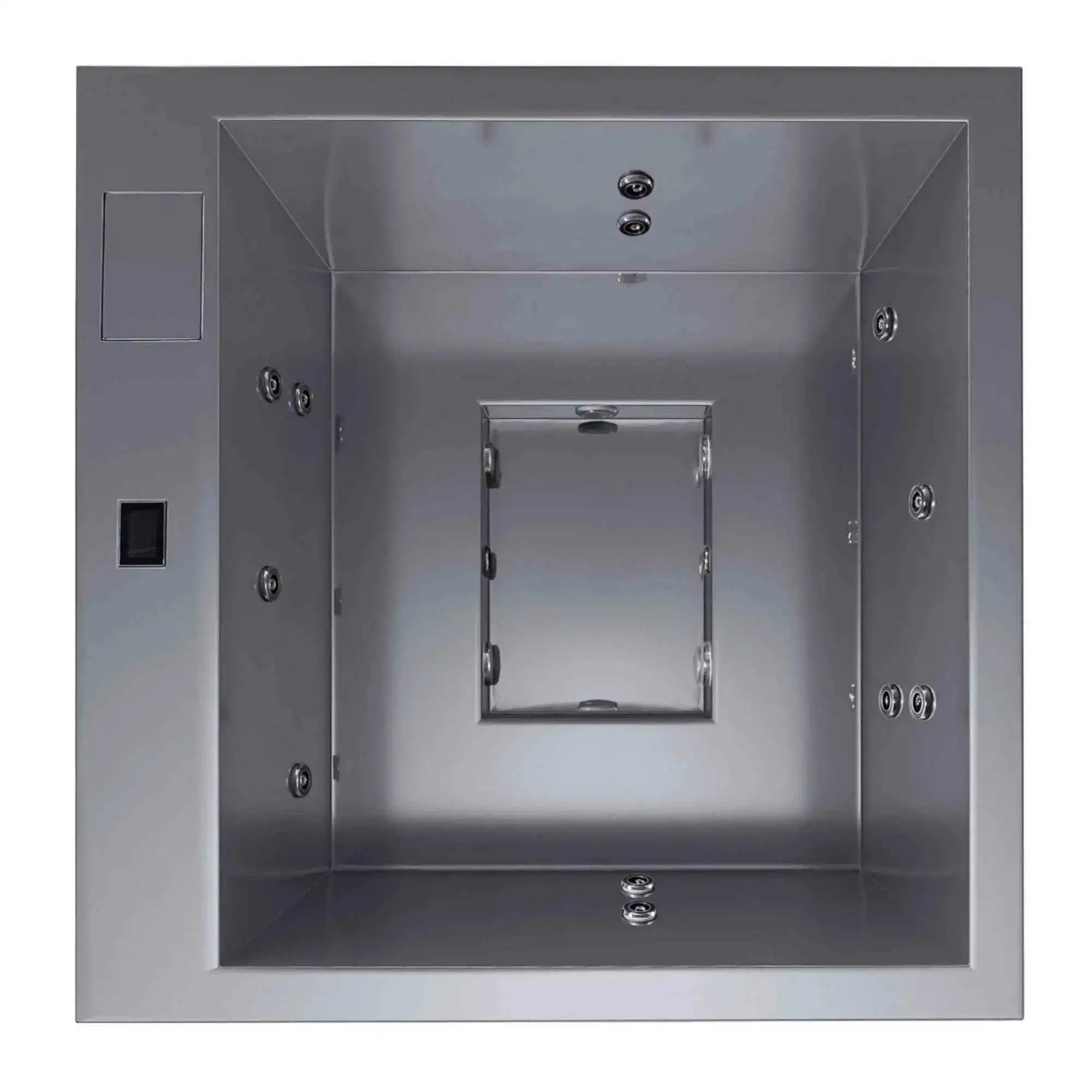 Edelstahl Whirlpool Inoxidable - AZURA SPA & LIVING