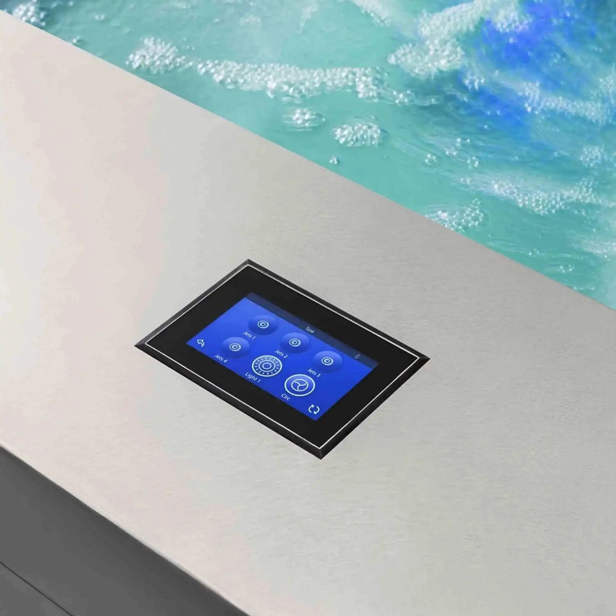 Edelstahl Whirlpool Inoxidable - AZURA SPA & LIVING