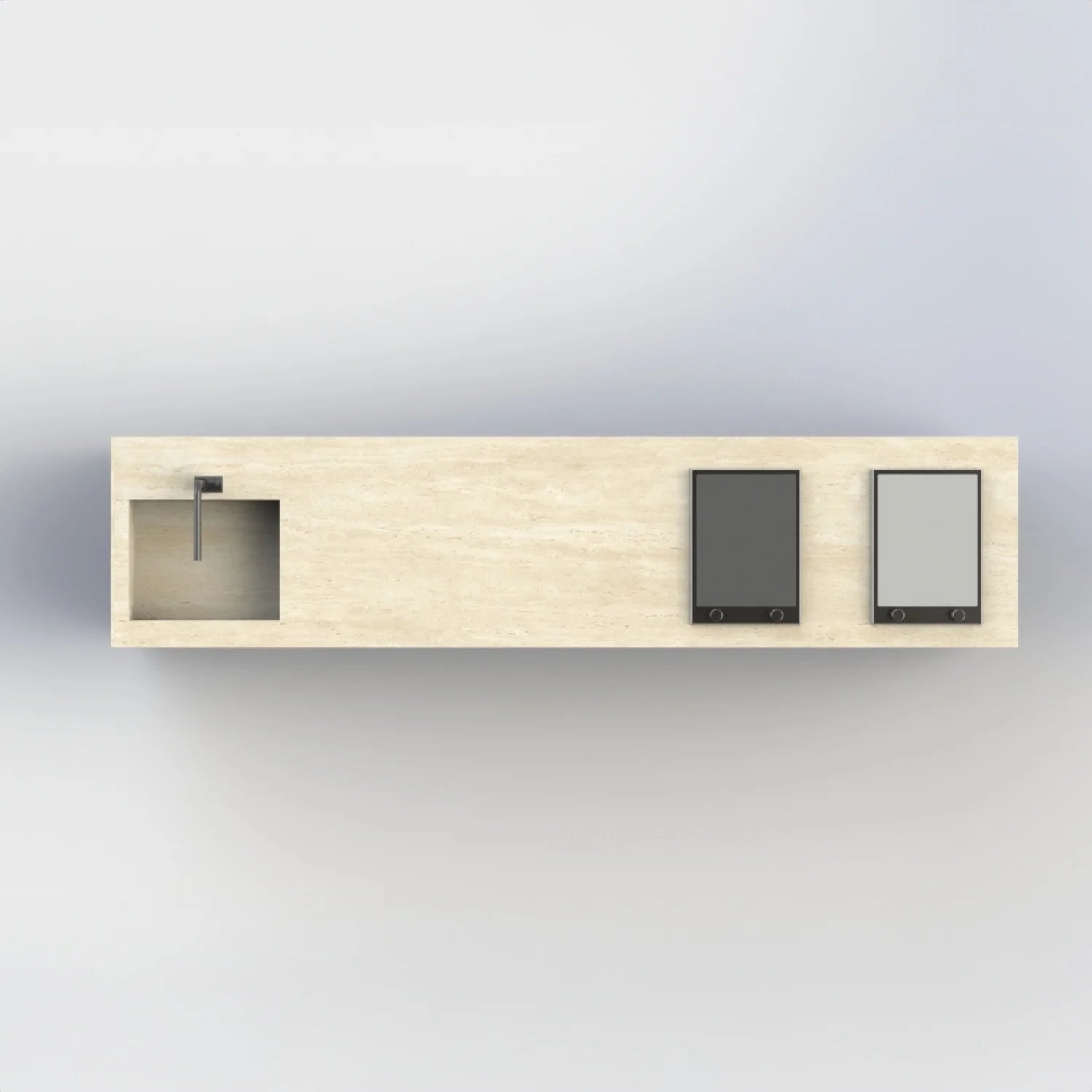 Modulare Outdoor Küche Ultimo aus Keramik für stilvolles Outdoor Living