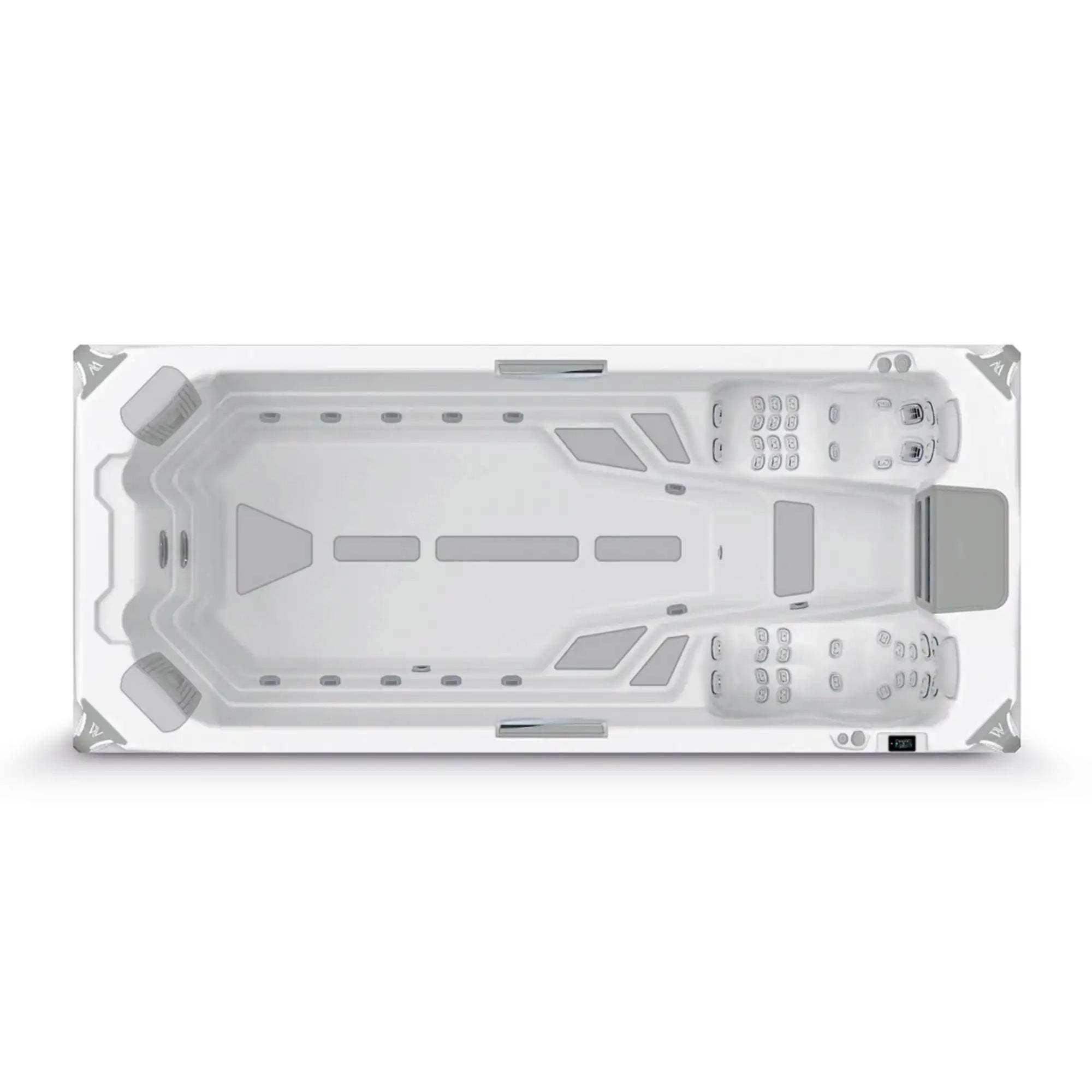 Der Wellis Swim Spa Amazonas Grand Prix Life vereint Fitness & Wellness. Er verfügt 48 Düsen, SmartTouch, AquaSoul™ 4.1, LED-Lichttherapie & W-Flow. Bei Azura Spa & Living auf Mallorca.