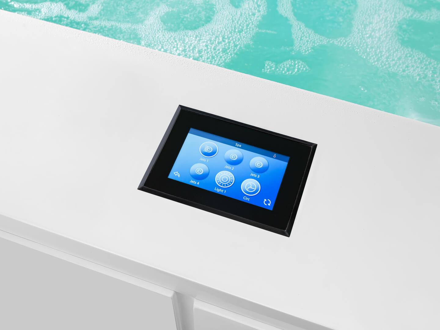 Whirlpool Paolo Ferralli Minimalista 4 Personen - 3 Pumpen - AZURA SPA & LIVING