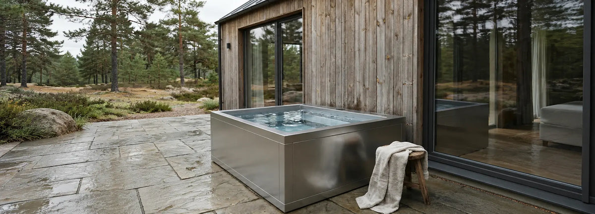 Edelstahl Whirlpool Aurora Mallorca