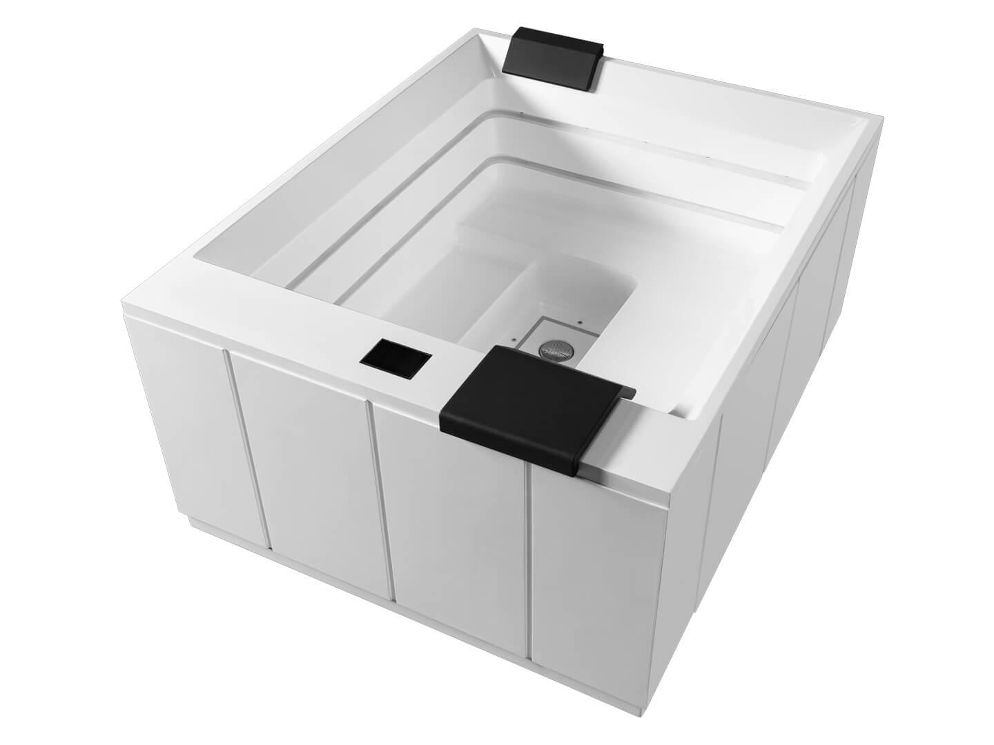 Whirlpool Paolo Ferralli Minimalista 4 Personen - 3 Pumpen - AZURA SPA & LIVING