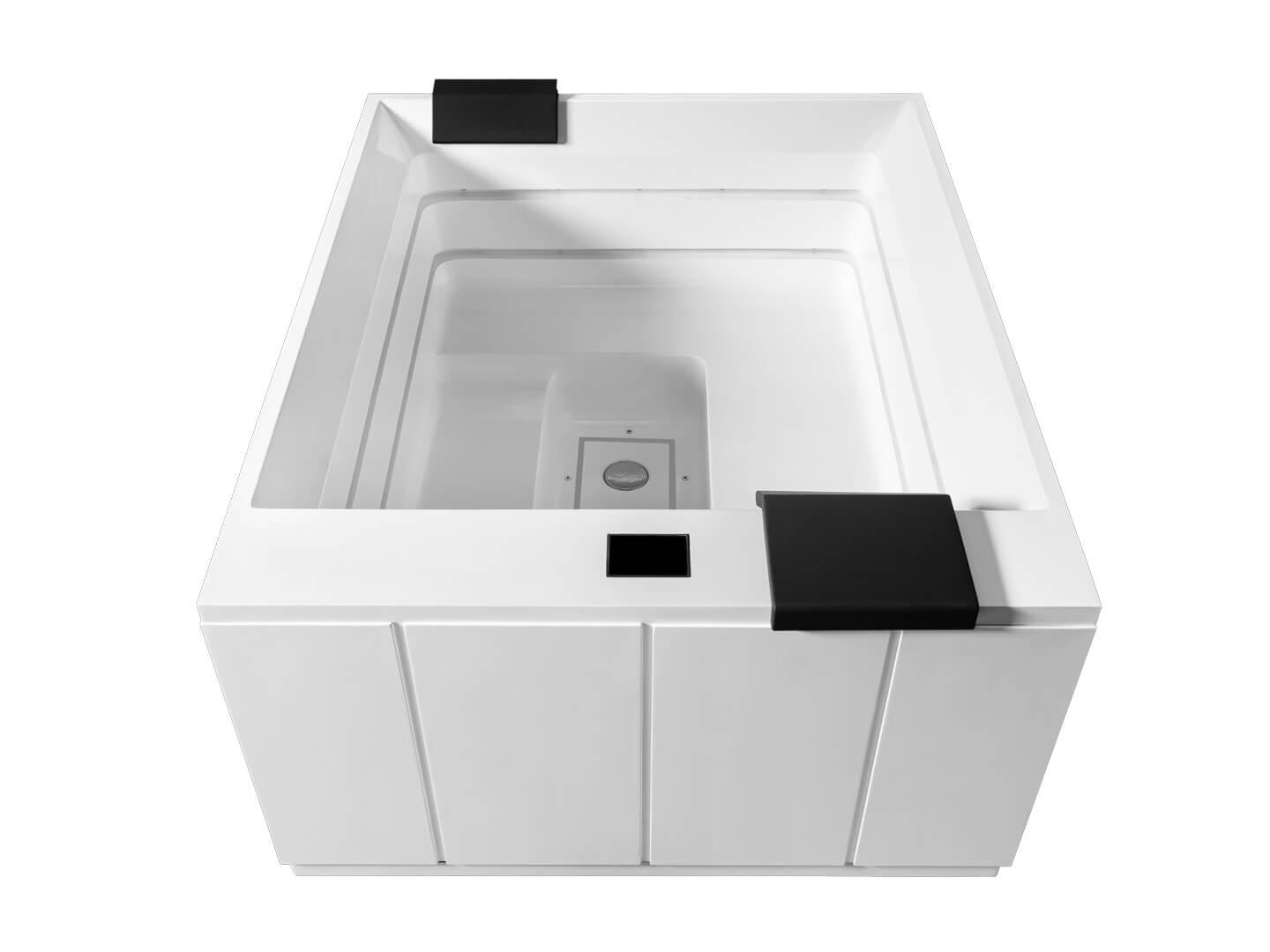 Whirlpool Paolo Ferralli Minimalista 4 Personen - 3 Pumpen - AZURA SPA & LIVING