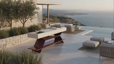 Outdoor Küche Arden mit Meerblick